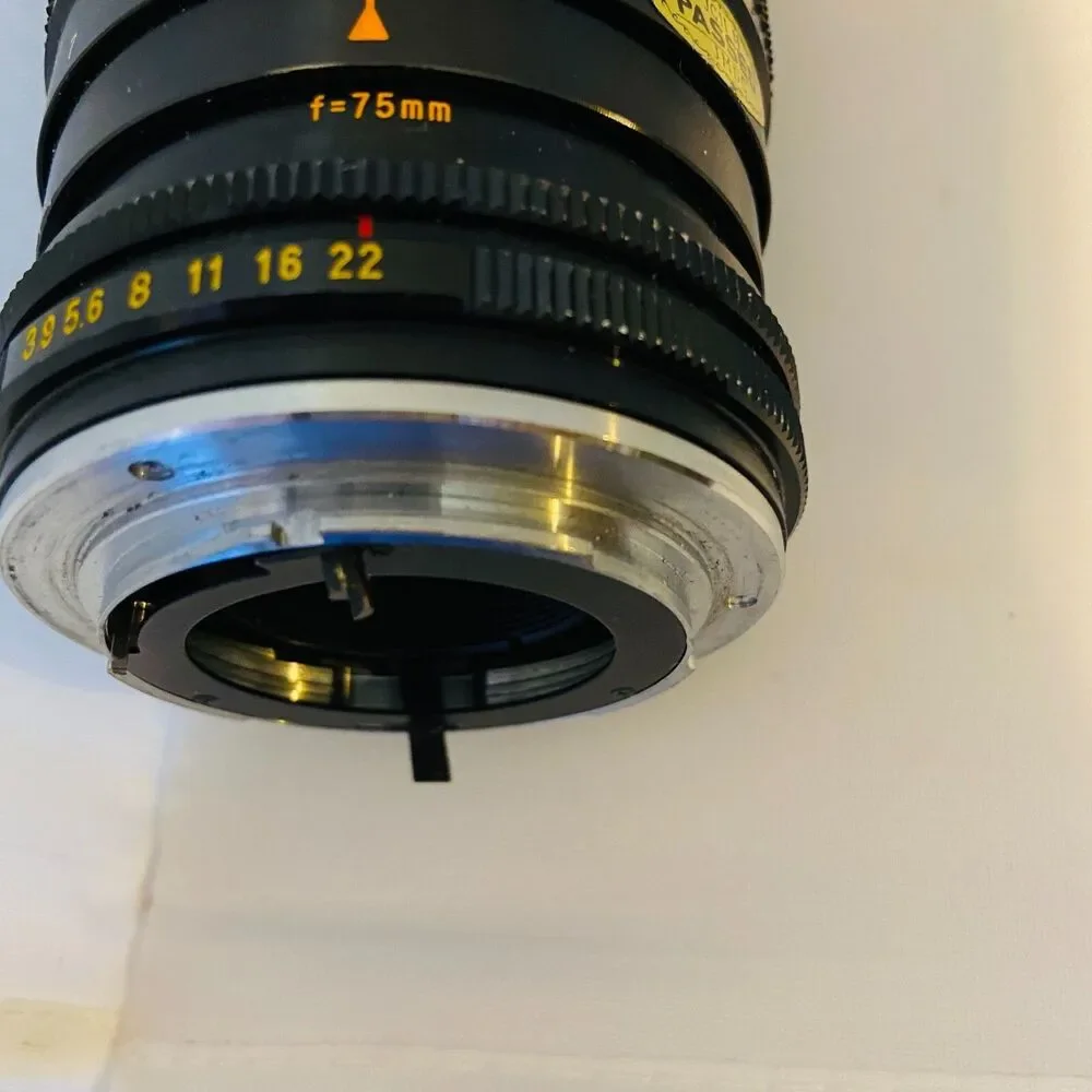 8008 Tiffen  PASEO 58MM Sky 1-A Yus Automatic Zoom Lens 75-150mm f=75mm